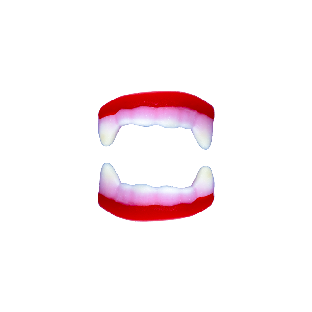 Toros Gummy Jelly Vampire Teeth Strawberry Flavour Toros